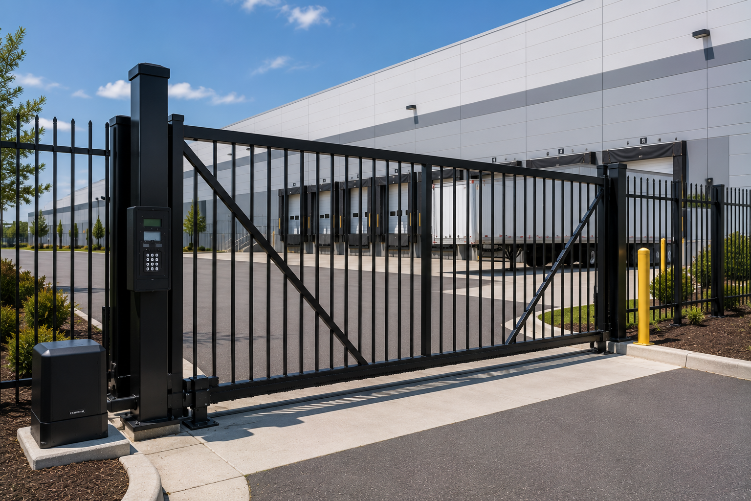 Commercial Gate & Fencing Installation