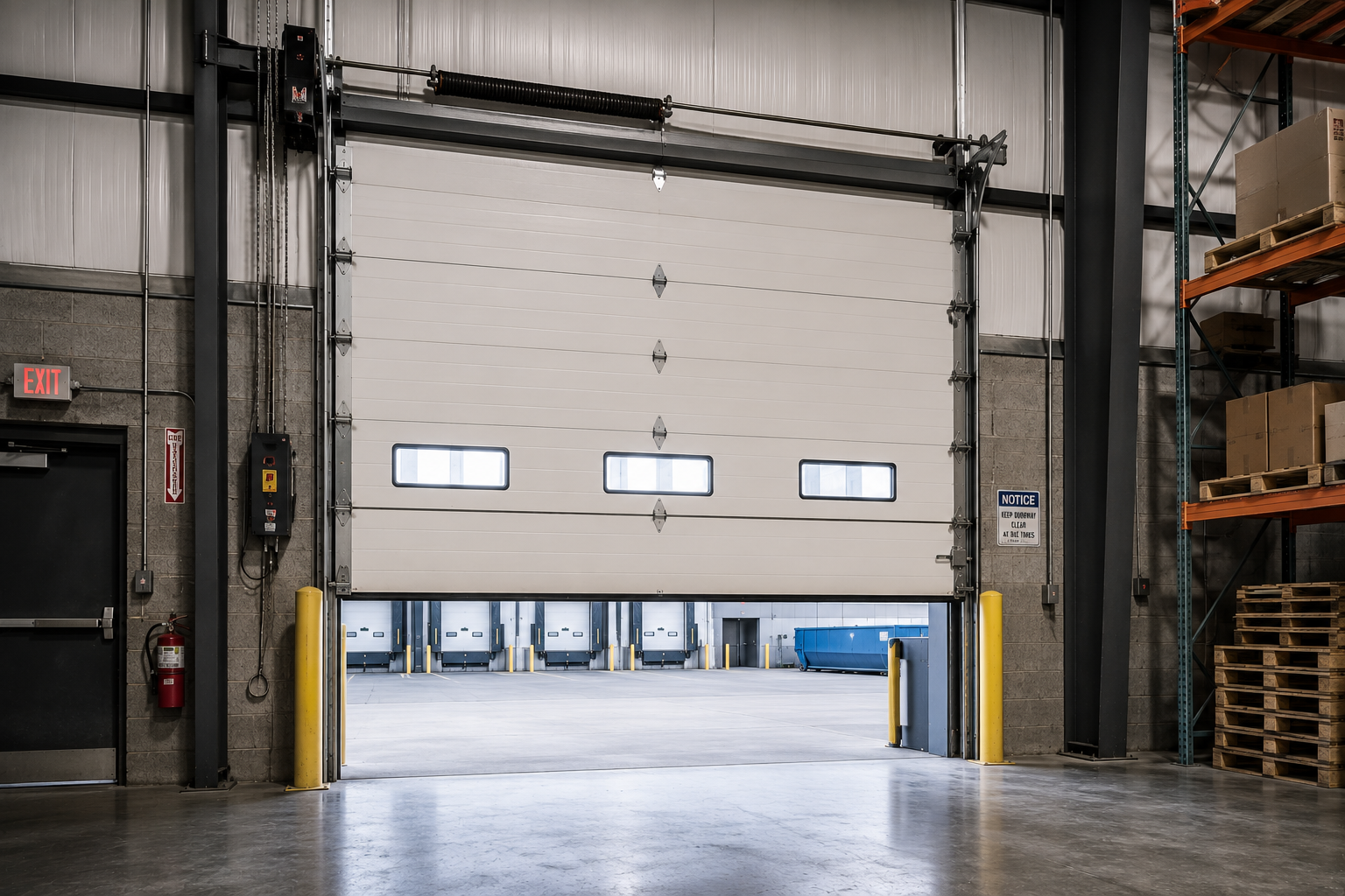 Commercial door problems